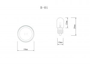 B-01 E10 Single color led bulb