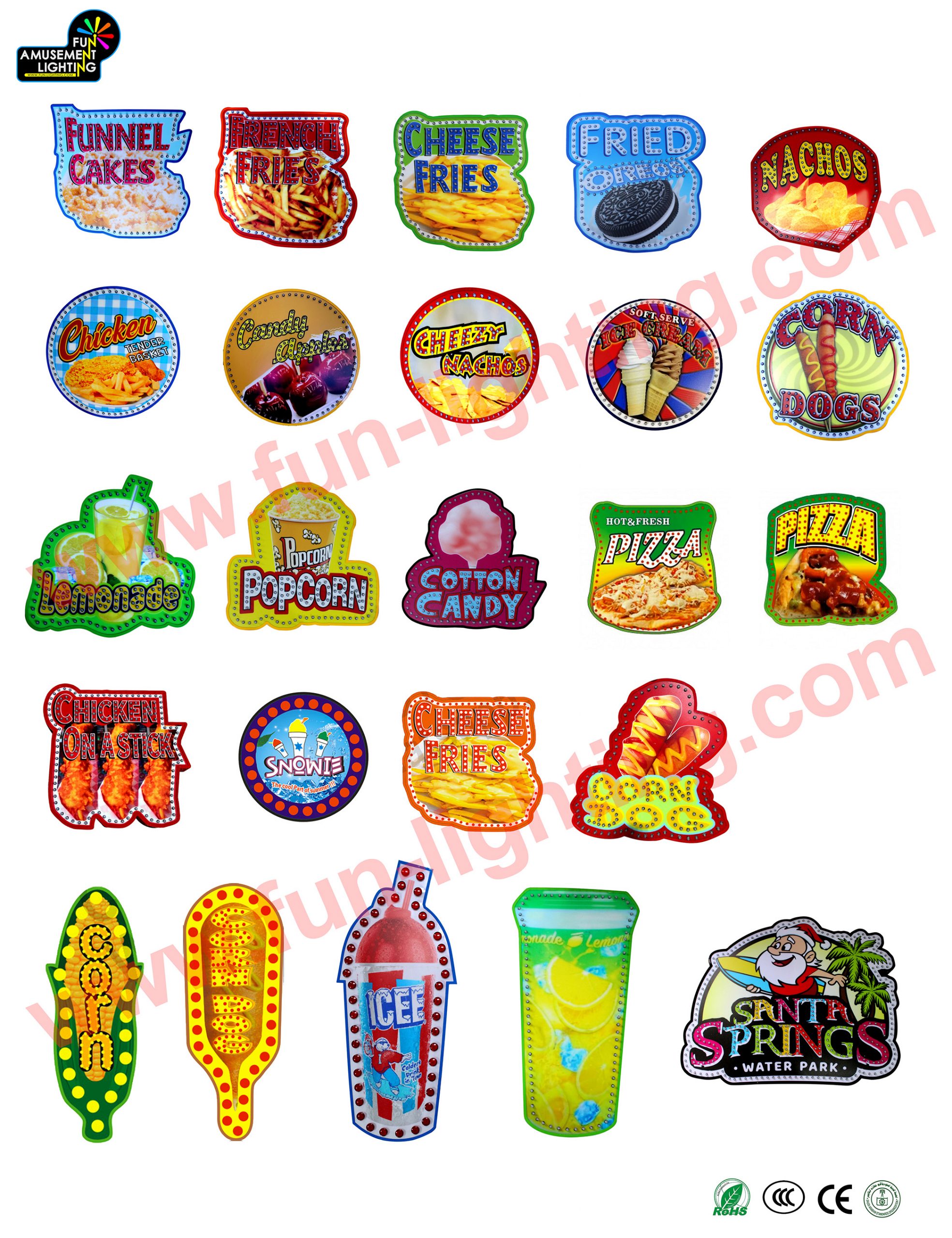 Señales LED de diferencia