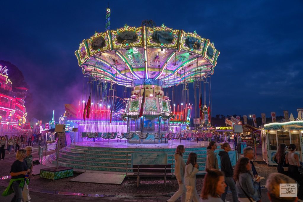 Luces LED para parques, iluminación de ferias