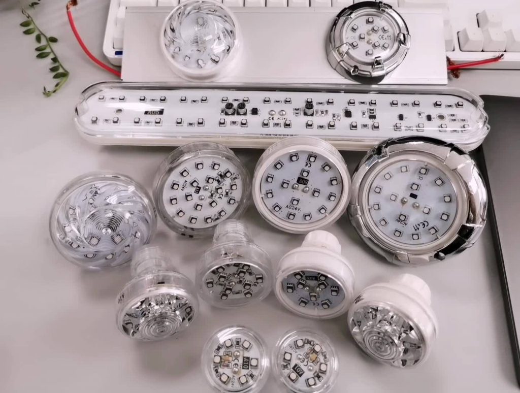 La calidad de las luces LED, luces de atracciones