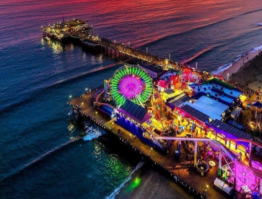 luces LED de feria