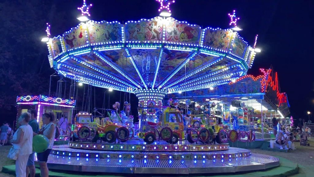 Iluminación de carnaval
