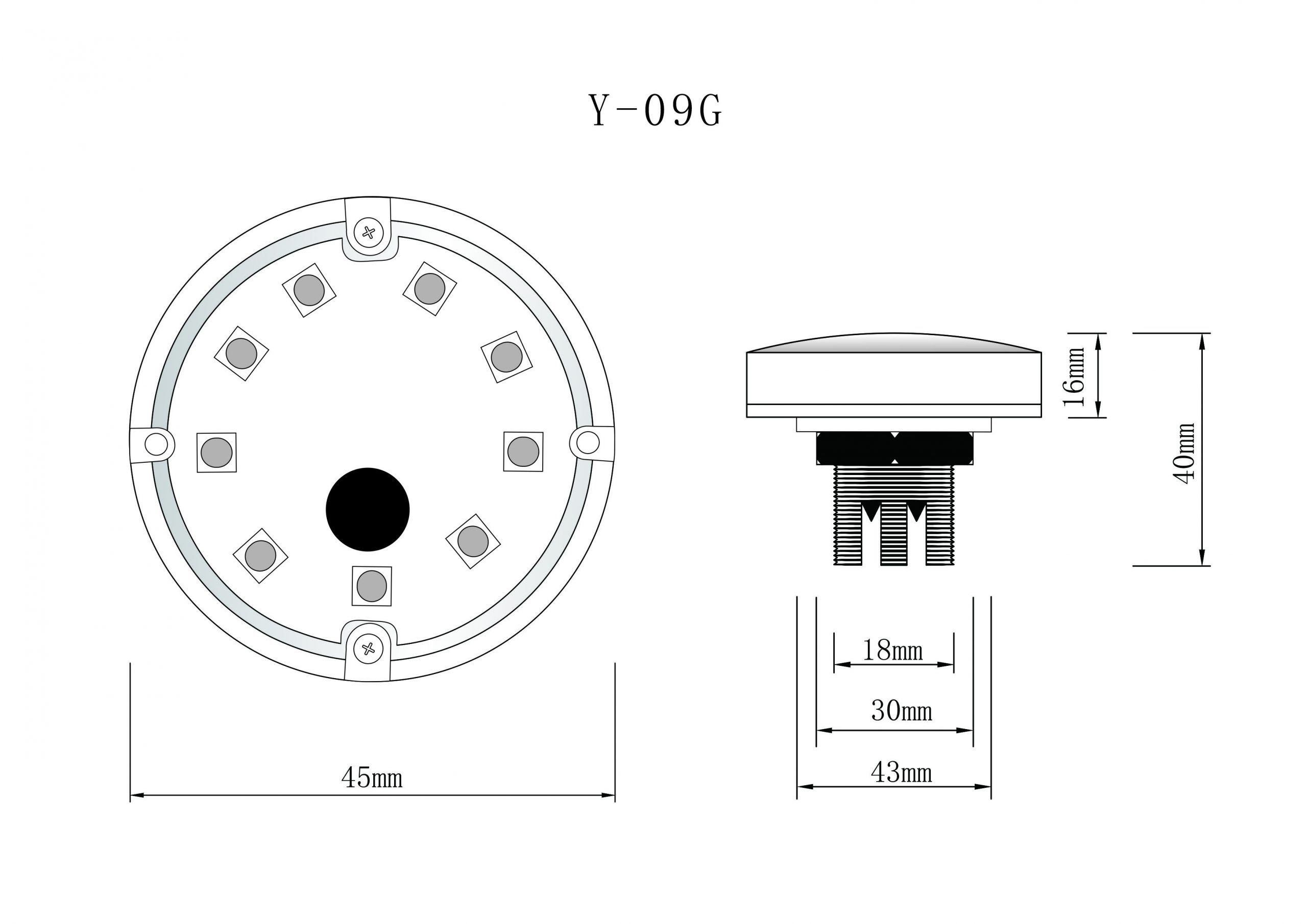 Y-09G E14 Carinval lights