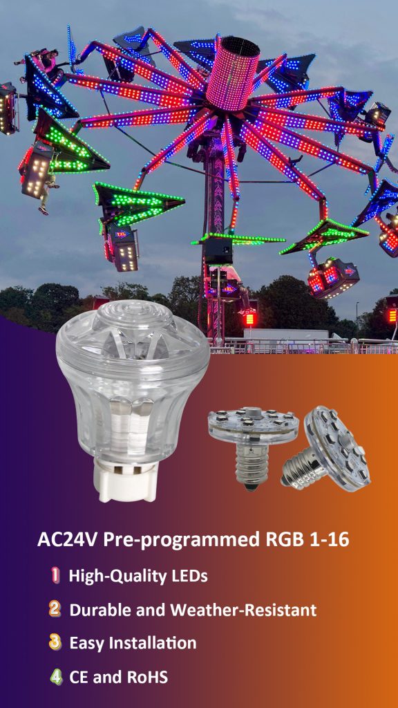 60MM RGB cabochon bulbs 