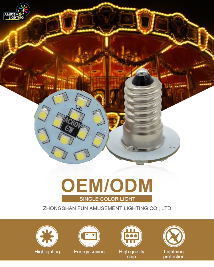 E14 funfair light bulbs 