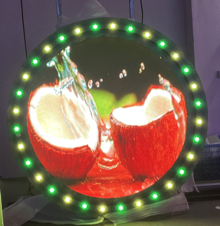 led pixel cabochon lights Screen