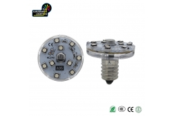 What is the difference between E10 and E14 cabochon bulbs?