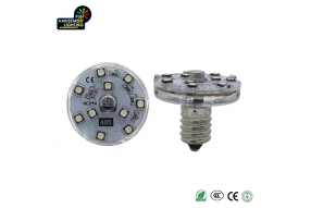 What is the difference between E10 and E14 cabochon bulbs?