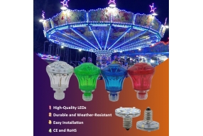 What are the most popular types of Funfair Lighting used today?